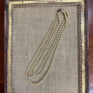 Vintage Pearl layered Necklace